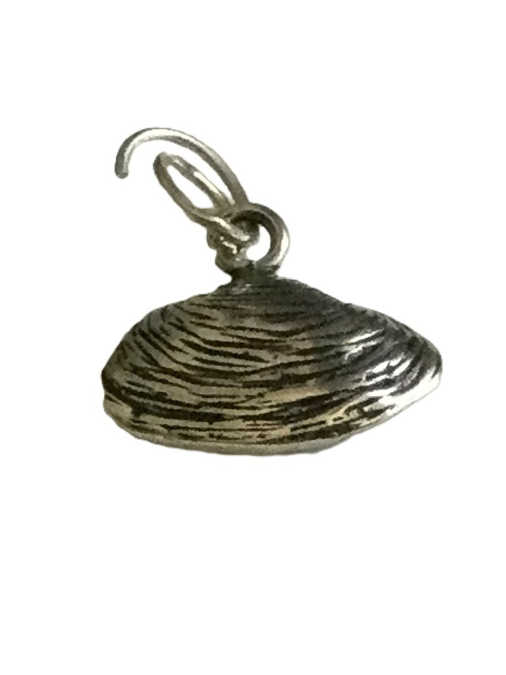 Vintage 60's Sterling Seashell Charm